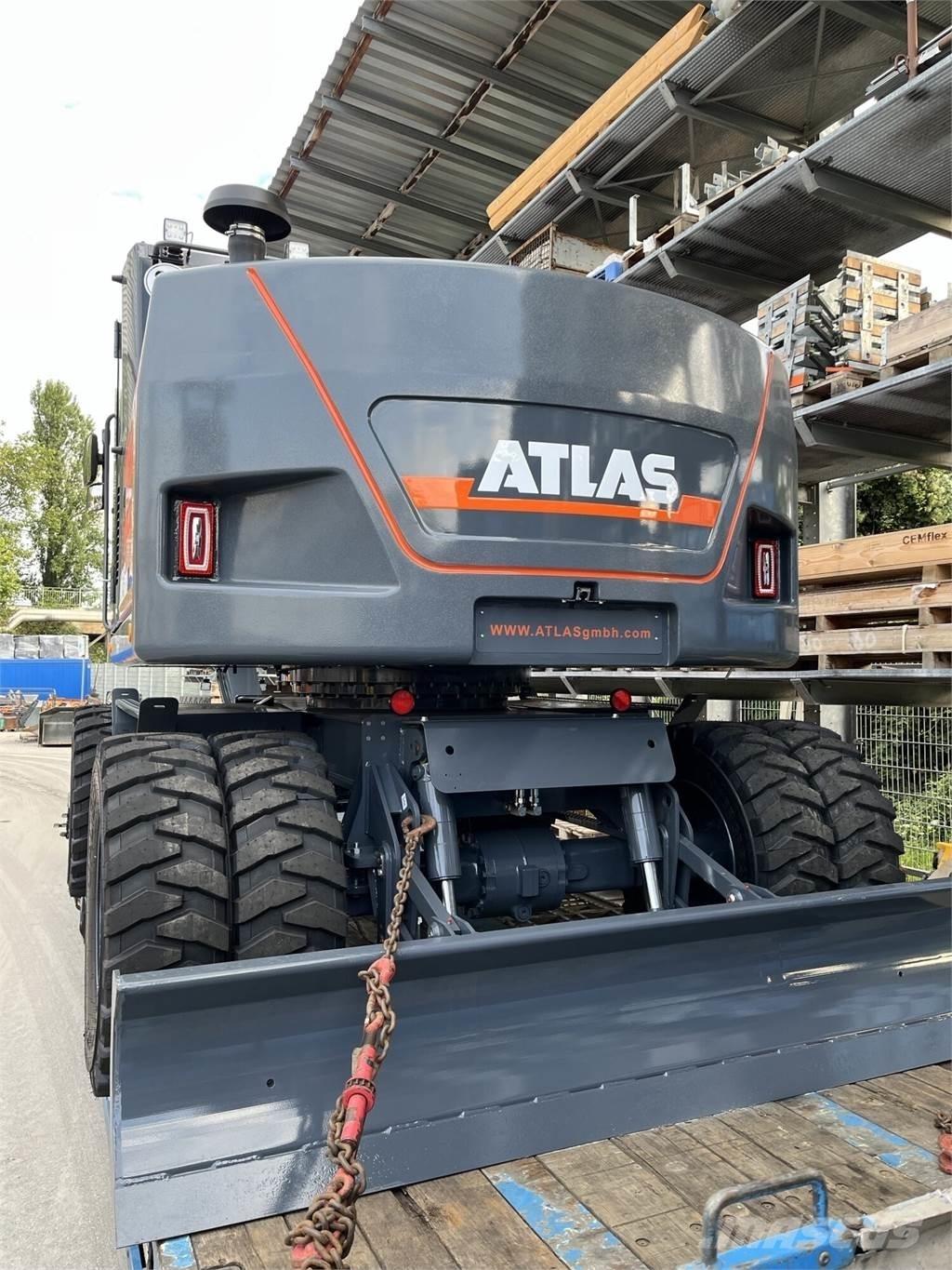 Atlas 175WSR ホイール式油圧ショベル（パワーショベル・ユンボ・バックホー）