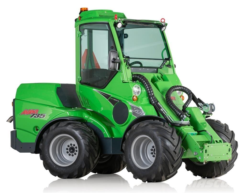 Avant 735 ホイールローダー・タイヤショベル