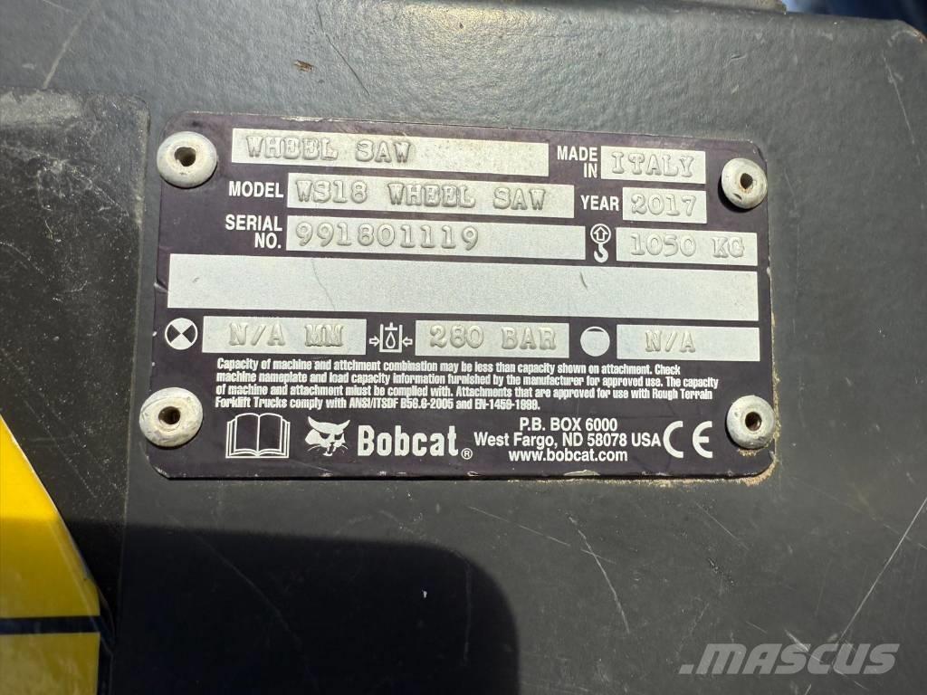 Bobcat WS 18 トレンチャー