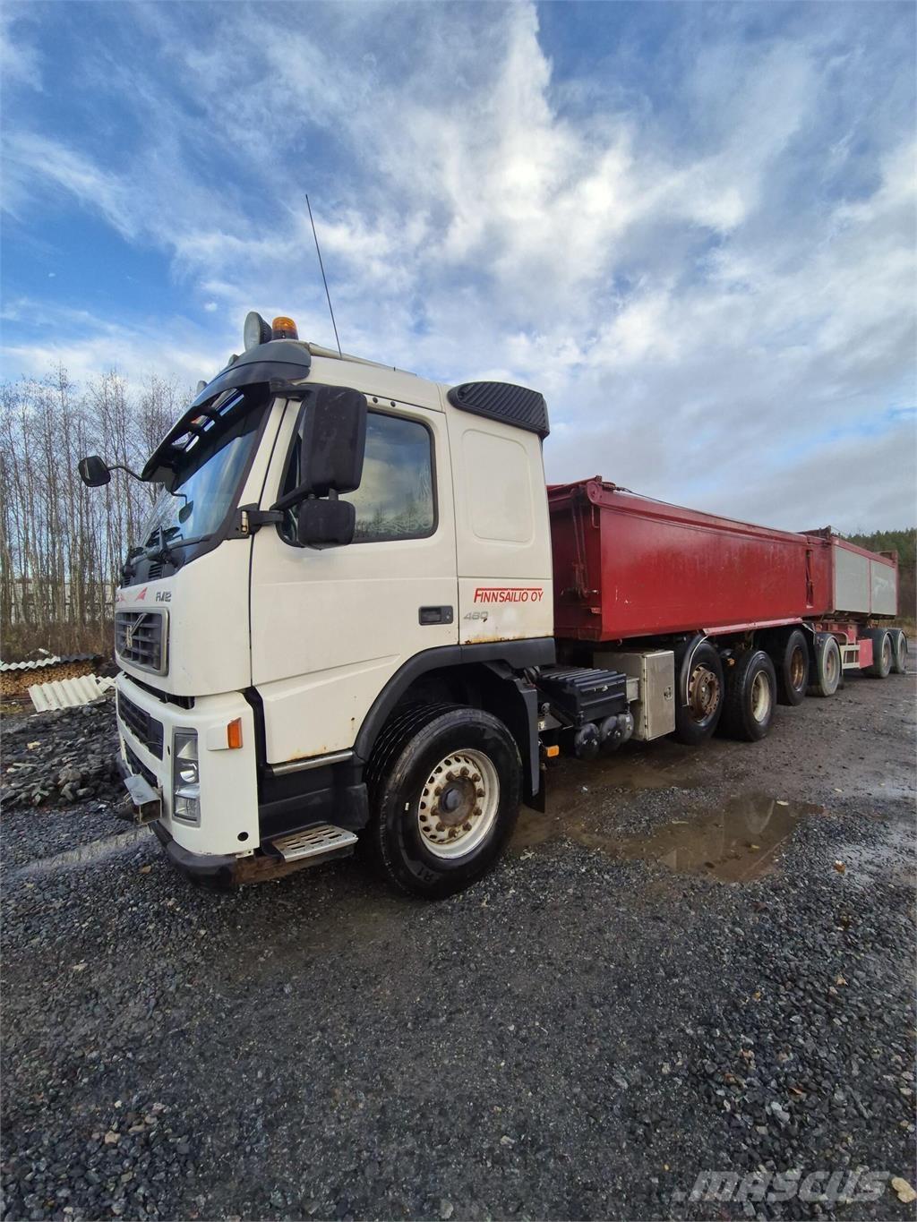 Volvo FM12 8x2 ダンプ