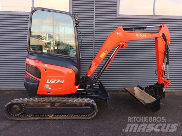 Kubota u27-4 ミニ油圧ショベル 7t以下（ミニユンボ・ミニディガー）