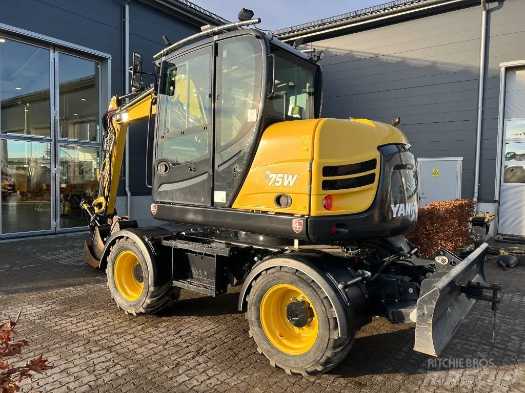 Yanmar B 75 W ホイール式油圧ショベル（パワーショベル・ユンボ・バックホー）