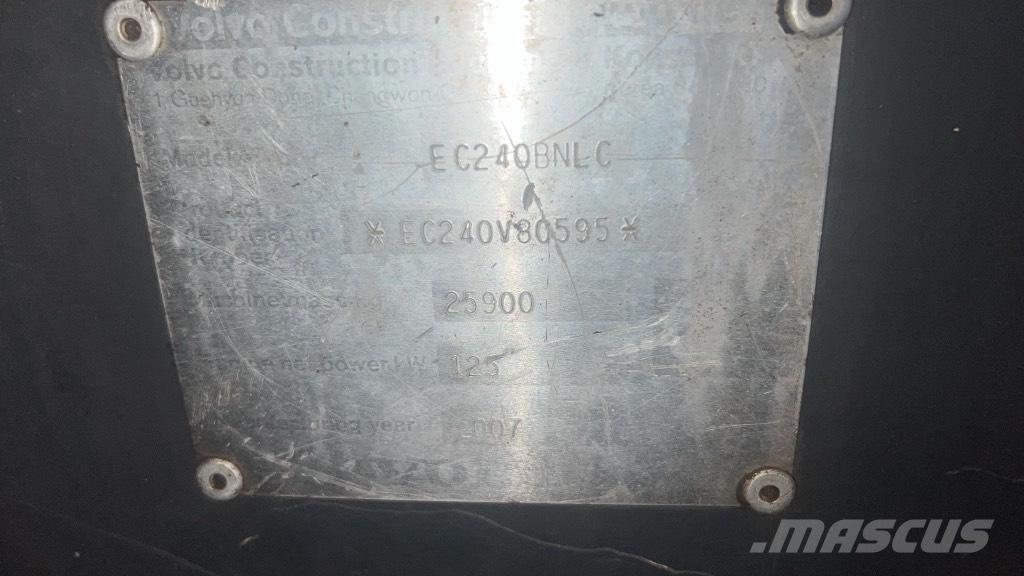Volvo EC 290 NLC 油圧機
