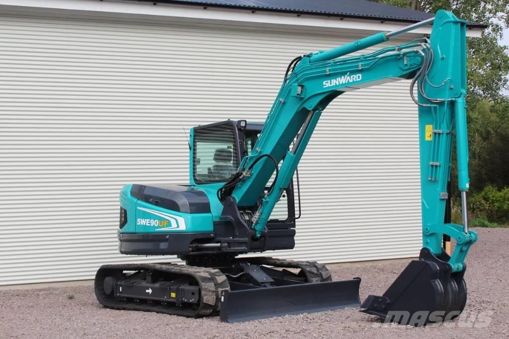 Sunward SWE 90 UF 中型油圧ショベル 7ｔ-12ｔ（ユンボ・パワーショベル・バックホー）