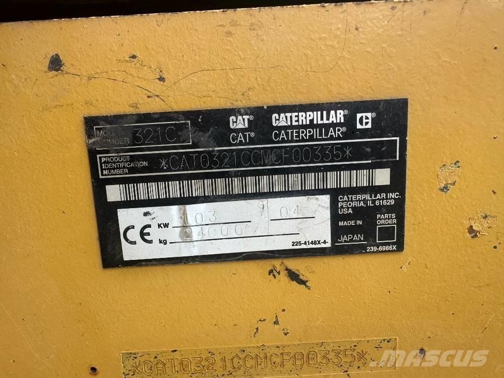 CAT 321 C 大型油圧ショベル12t以上（パワーショベル・ユンボ）
