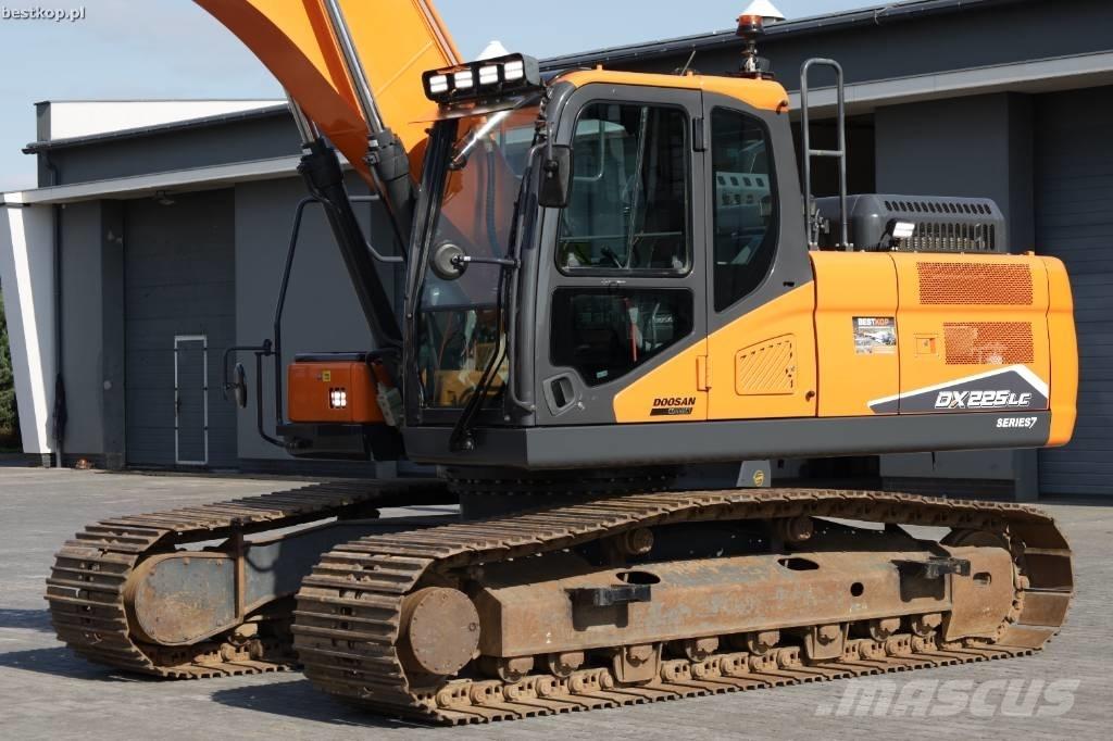 Doosan DX 225 LC-7 大型油圧ショベル12t以上（パワーショベル・ユンボ）