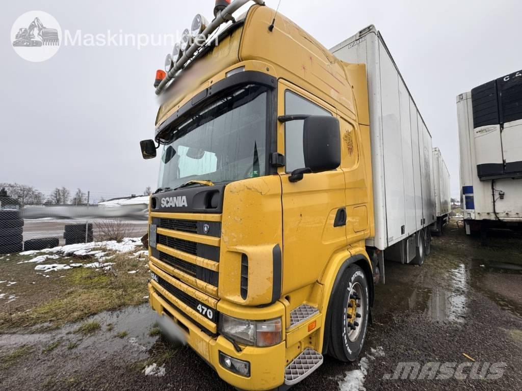 Scania R 124 ボックスボディー、ウイング、箱車