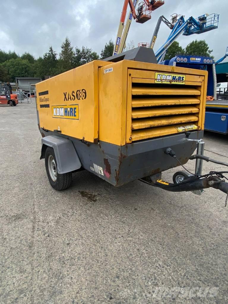 Atlas Copco XAS 186 コンプレッサー