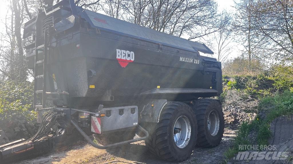 Beco Maxxim 260 ダンプトレーラー