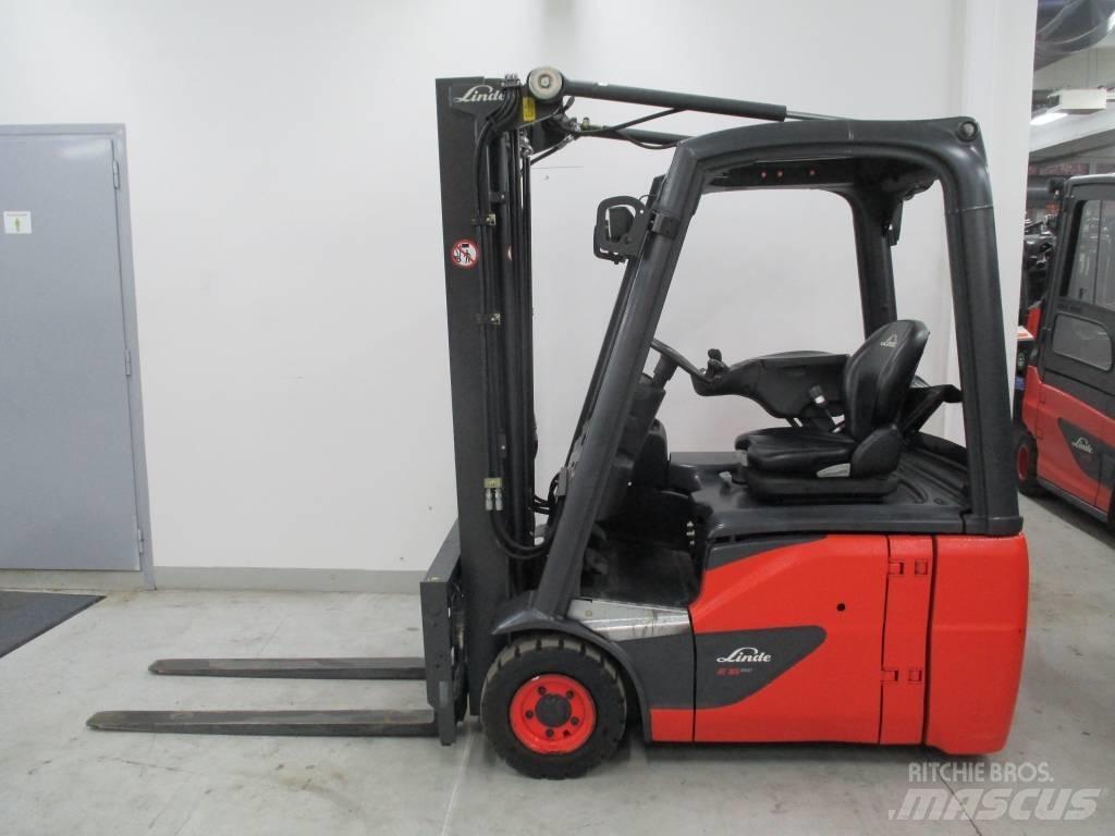 Linde E 16 C-02 バッテリーフォークリフト