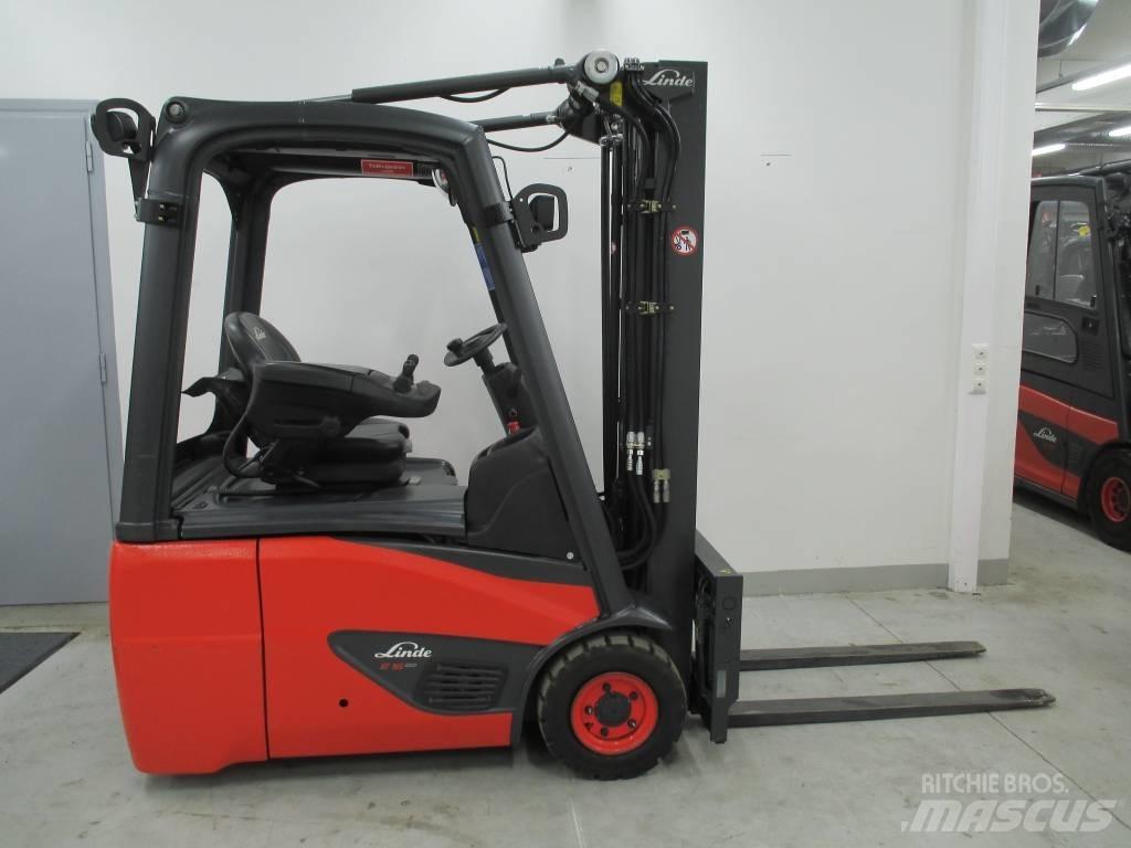 Linde E 16 C-02 バッテリーフォークリフト