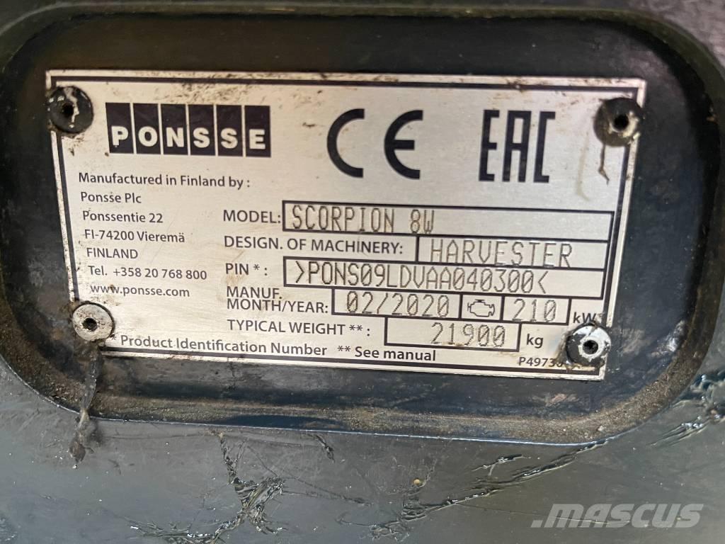 Ponsse Scorpion ハーベスター