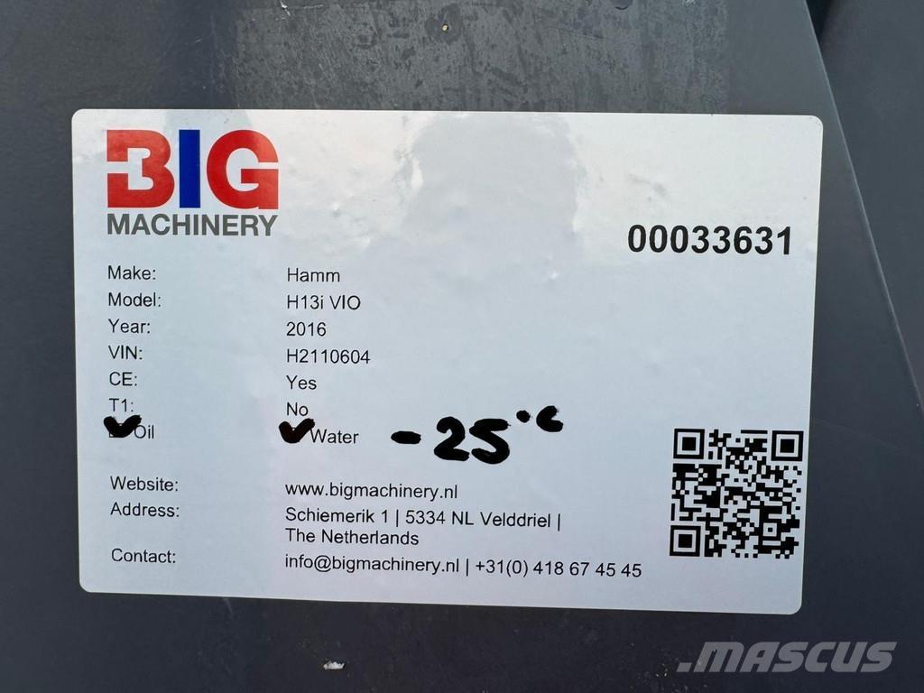 Hamm H13i VIO 振動ローラ