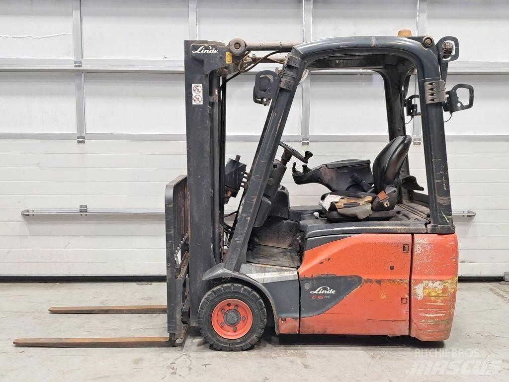 Linde E16C-02 バッテリーフォークリフト