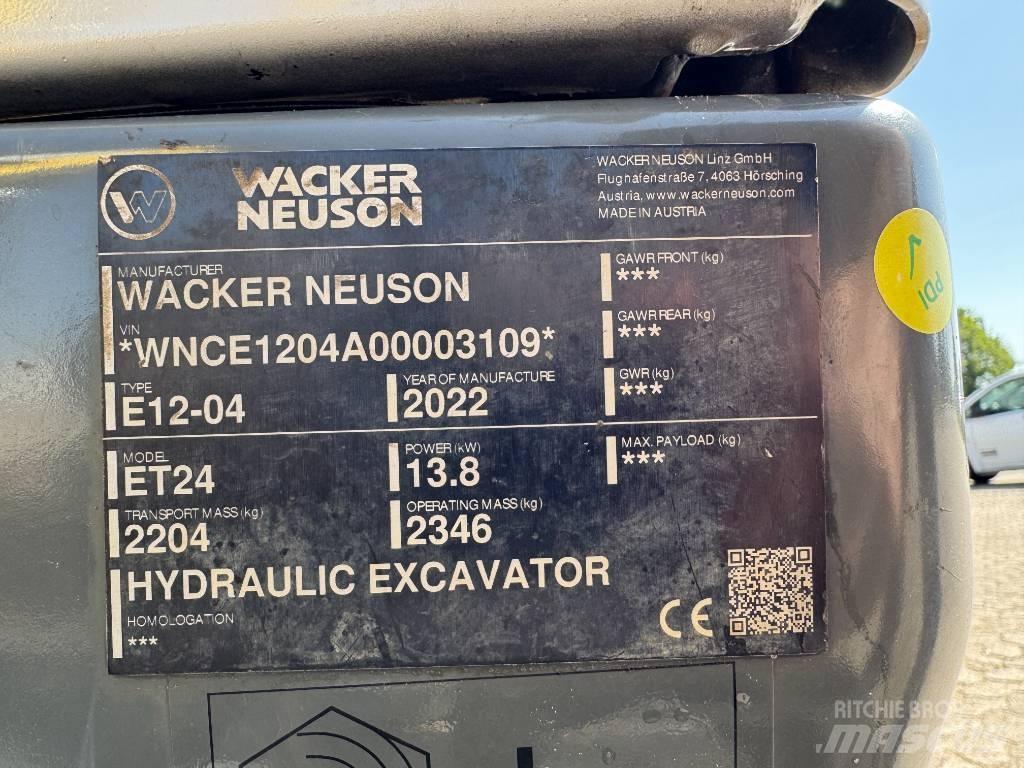 Wacker Neuson ET 24 ミニ油圧ショベル 7t以下（ミニユンボ・ミニディガー）
