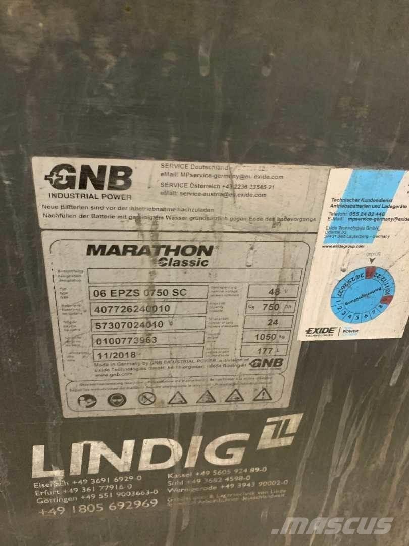 Linde E18L バッテリーフォークリフト