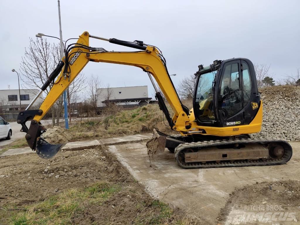 JCB 8085 中型油圧ショベル 7ｔ-12ｔ（ユンボ・パワーショベル・バックホー）