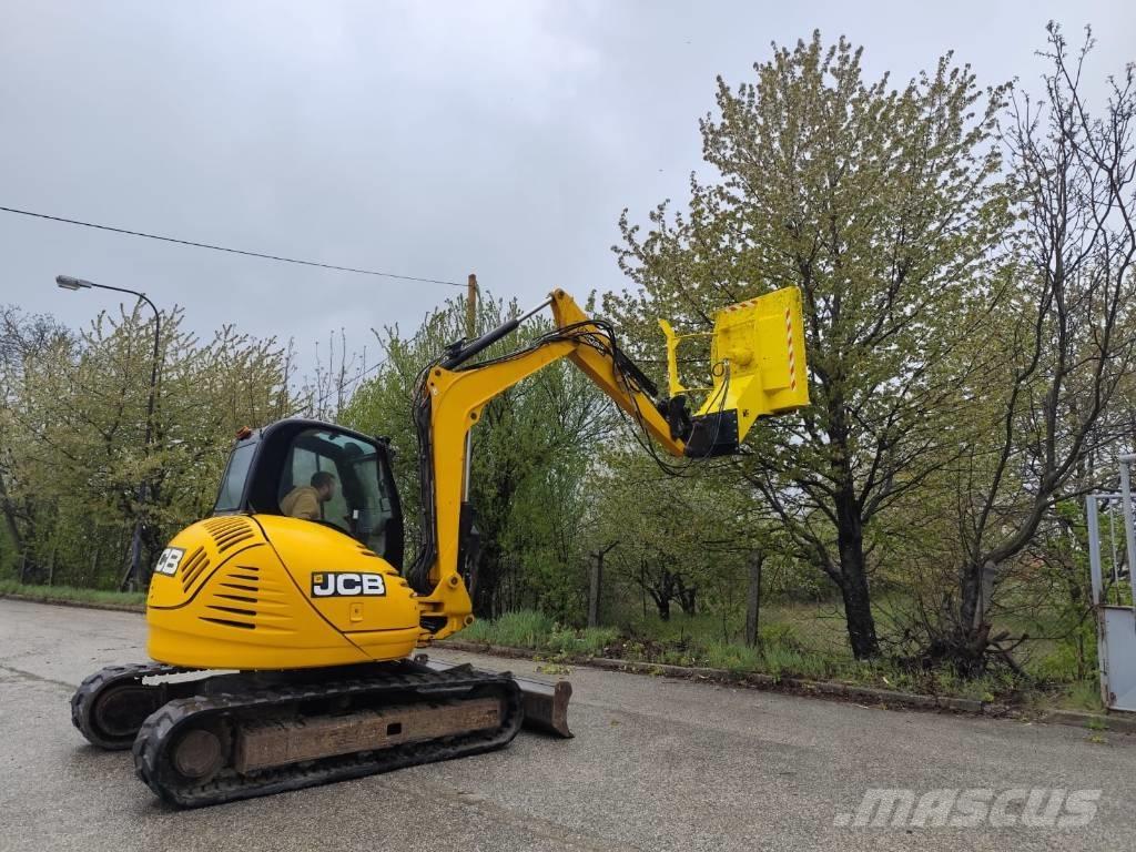JCB 8085 中型油圧ショベル 7ｔ-12ｔ（ユンボ・パワーショベル・バックホー）