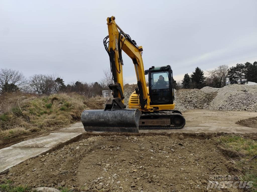 JCB 8085 中型油圧ショベル 7ｔ-12ｔ（ユンボ・パワーショベル・バックホー）