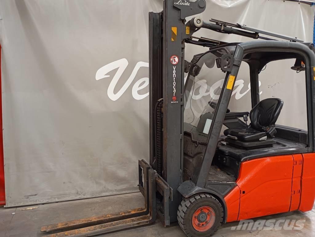 Linde E 16 バッテリーフォークリフト