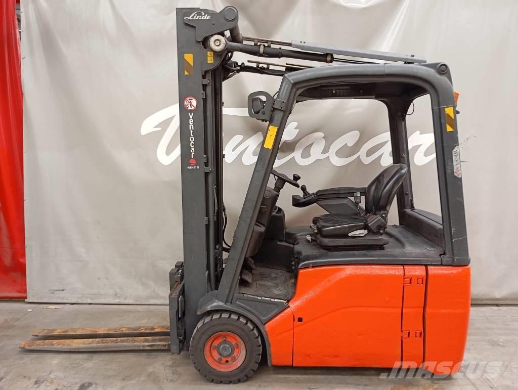 Linde E 16 バッテリーフォークリフト