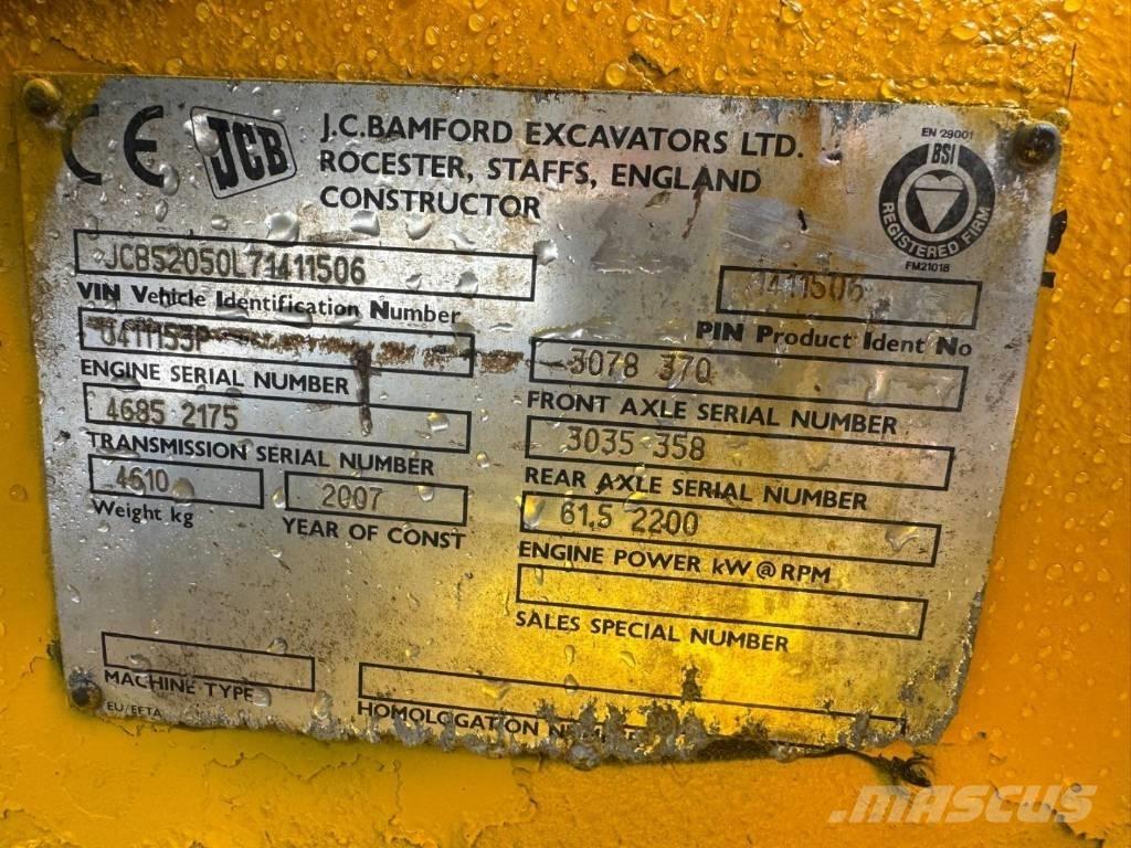 JCB 520-50 テレスコーピックハンドラー