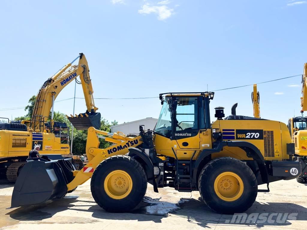 Komatsu WA270-8E0 ホイールローダー・タイヤショベル