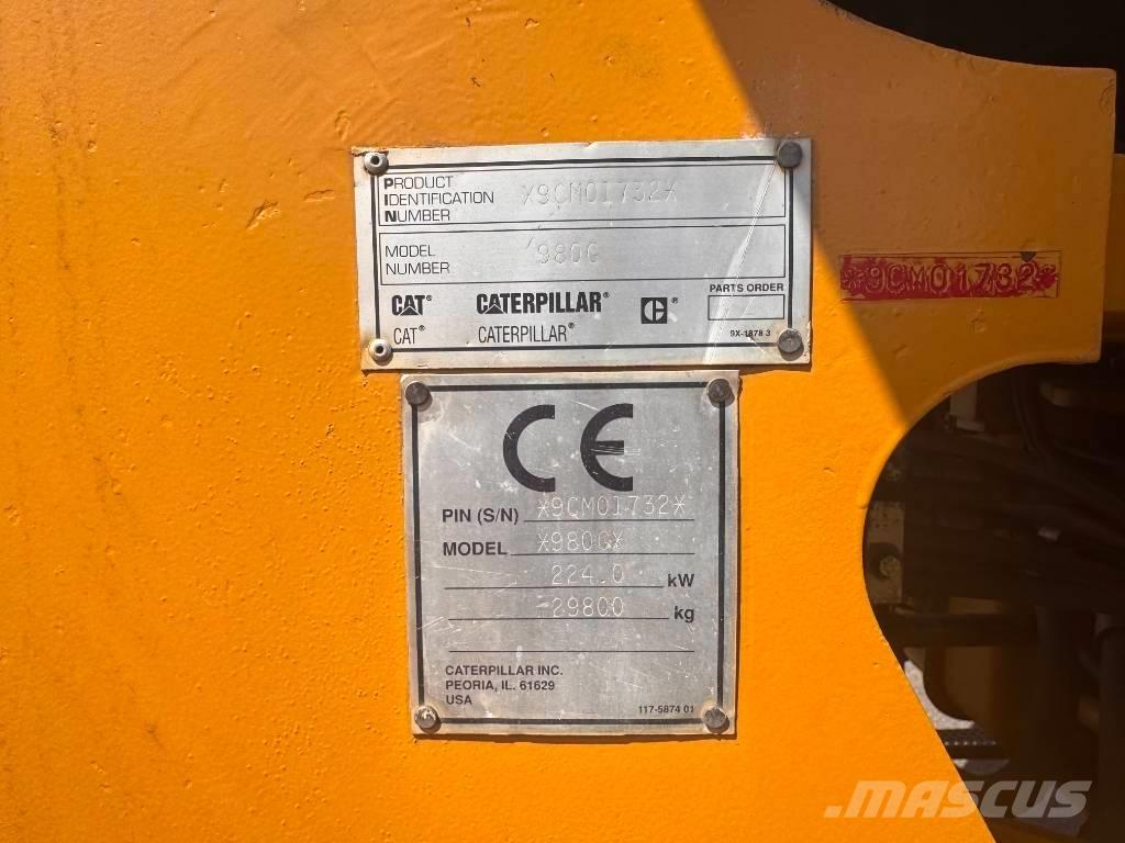 CAT 980 G ホイールローダー・タイヤショベル