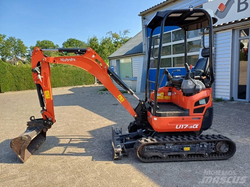 Kubota U 17-3 ミニ油圧ショベル 7t以下（ミニユンボ・ミニディガー）