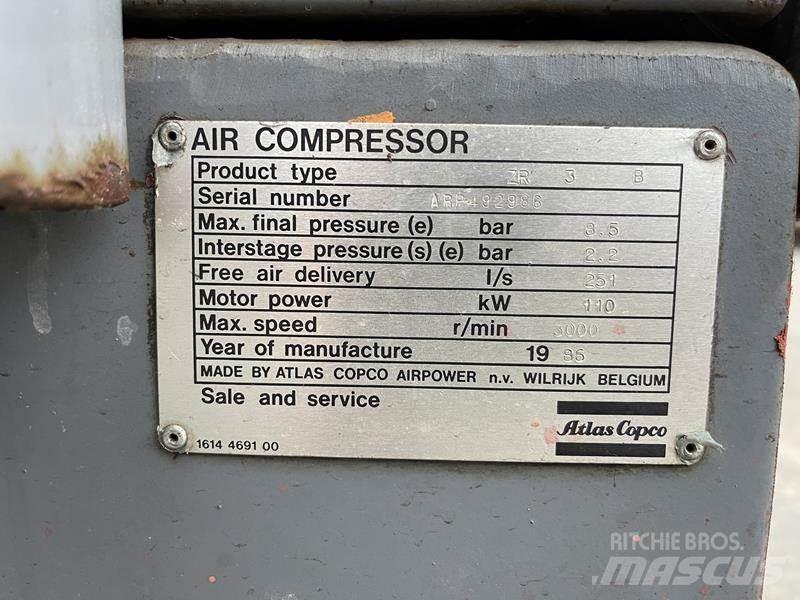 Atlas Copco ZR 3 B コンプレッサー