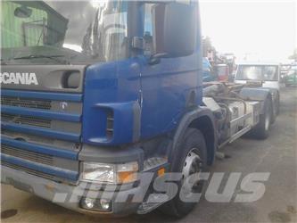 Scania p 124-420 ケーブルリフト着脱式トラック