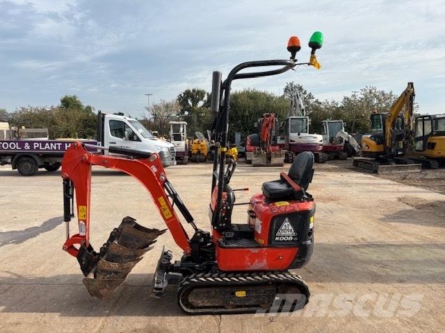 Kubota K 008-5 ミニ油圧ショベル 7t以下（ミニユンボ・ミニディガー）