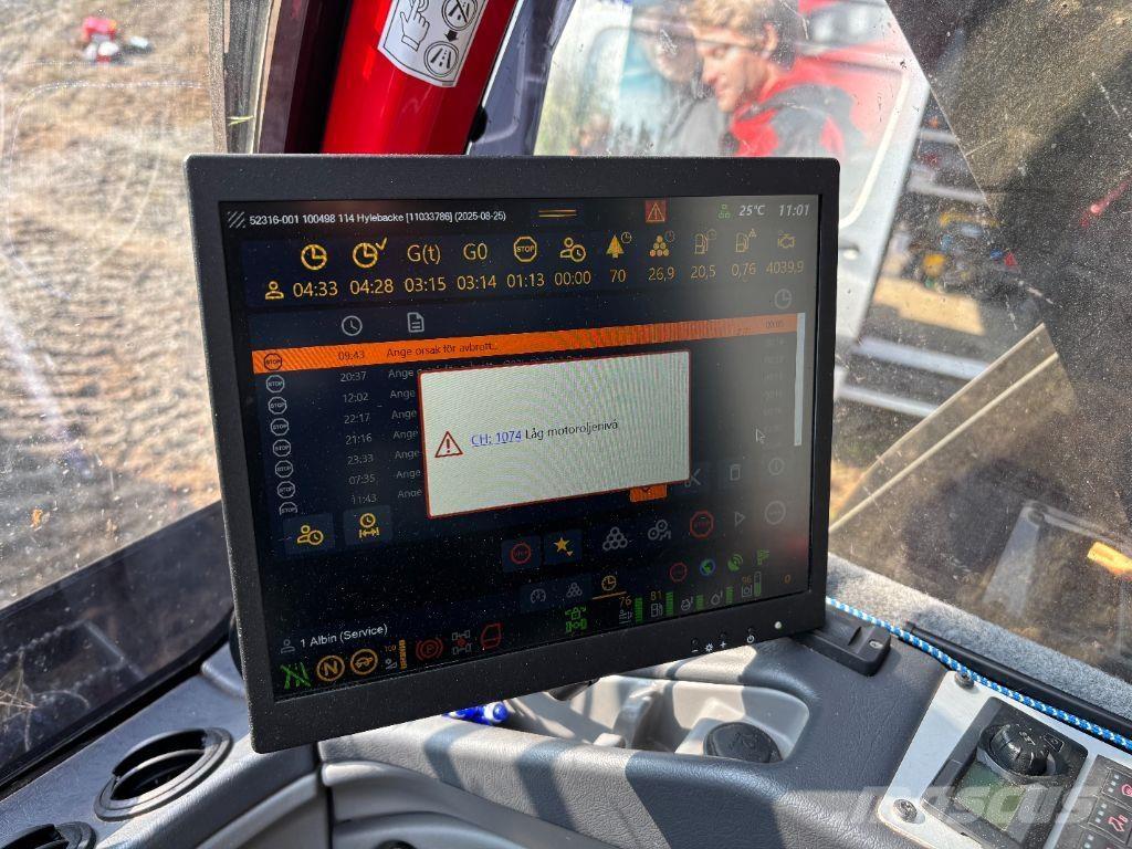 Komatsu 931XC ハーベスター