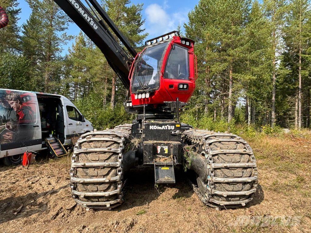 Komatsu 931XC ハーベスター