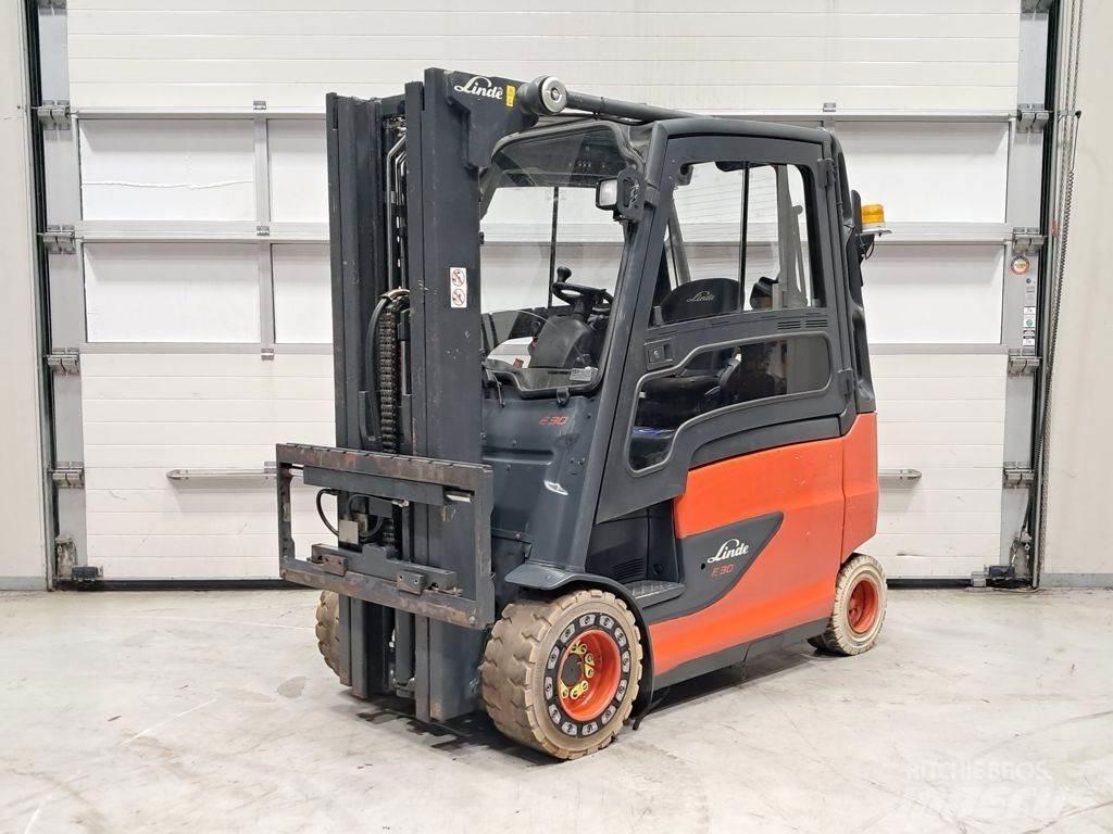 Linde E30HL-01/600 バッテリーフォークリフト