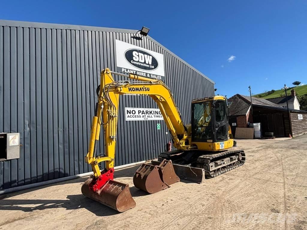 Komatsu PC 80 MR 中型油圧ショベル 7ｔ-12ｔ（ユンボ・パワーショベル・バックホー）
