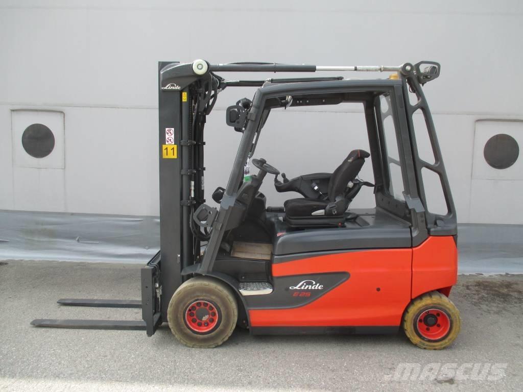 Linde E25L バッテリーフォークリフト
