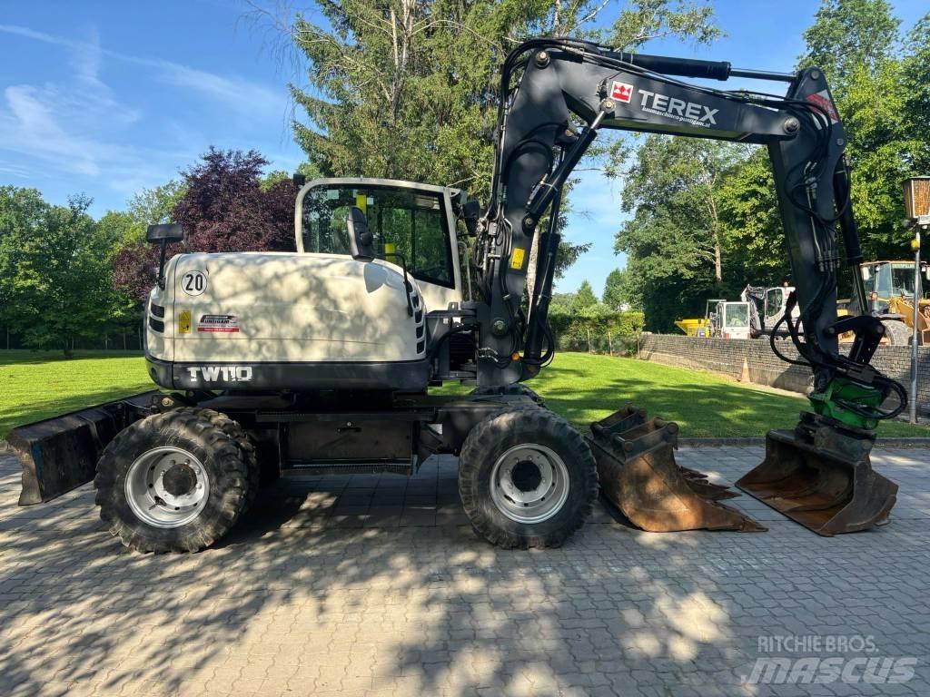 Terex TW 110 ホイール式油圧ショベル（パワーショベル・ユンボ・バックホー）
