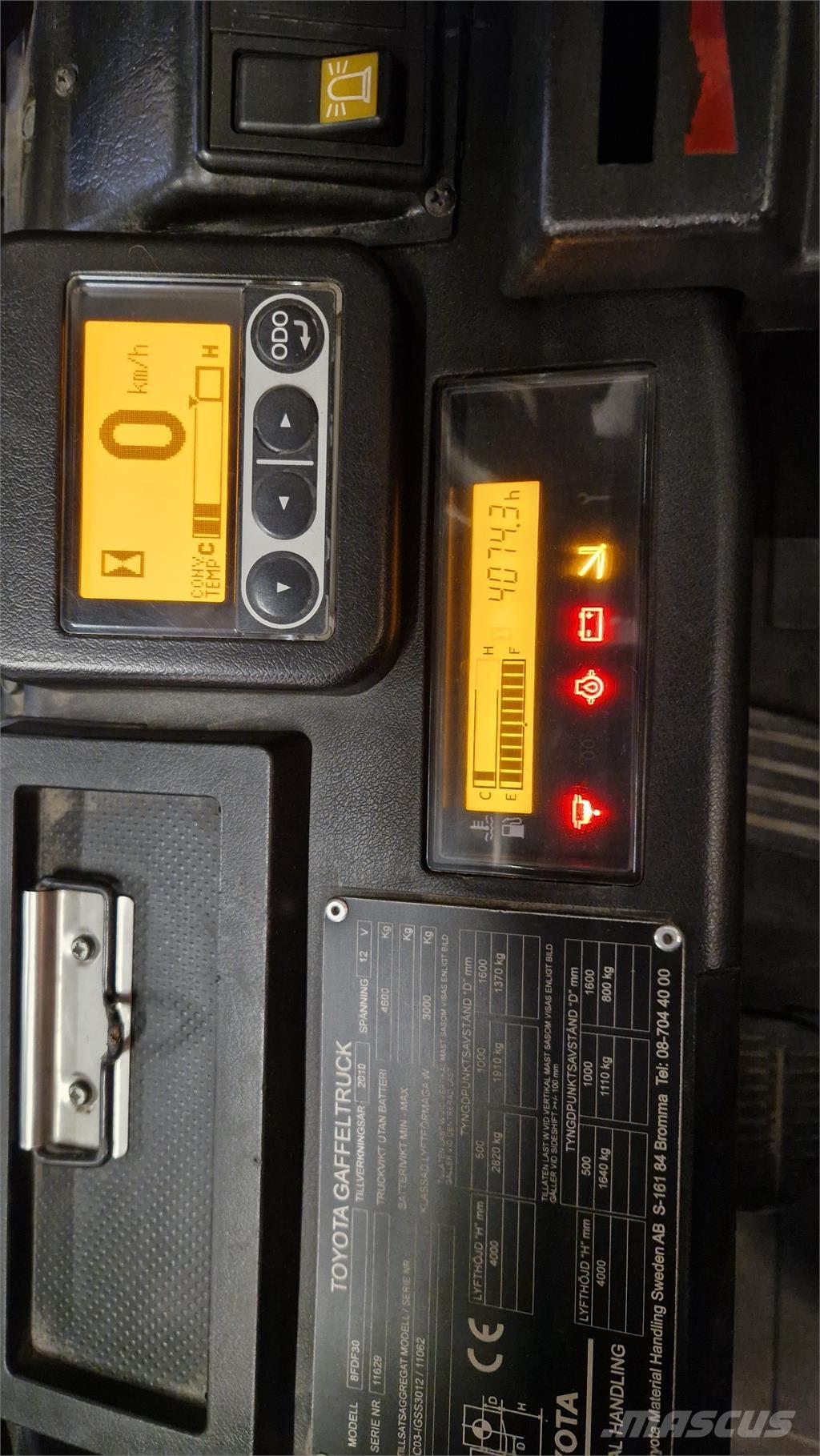 Toyota 8FDF30 ディーゼル・軽油