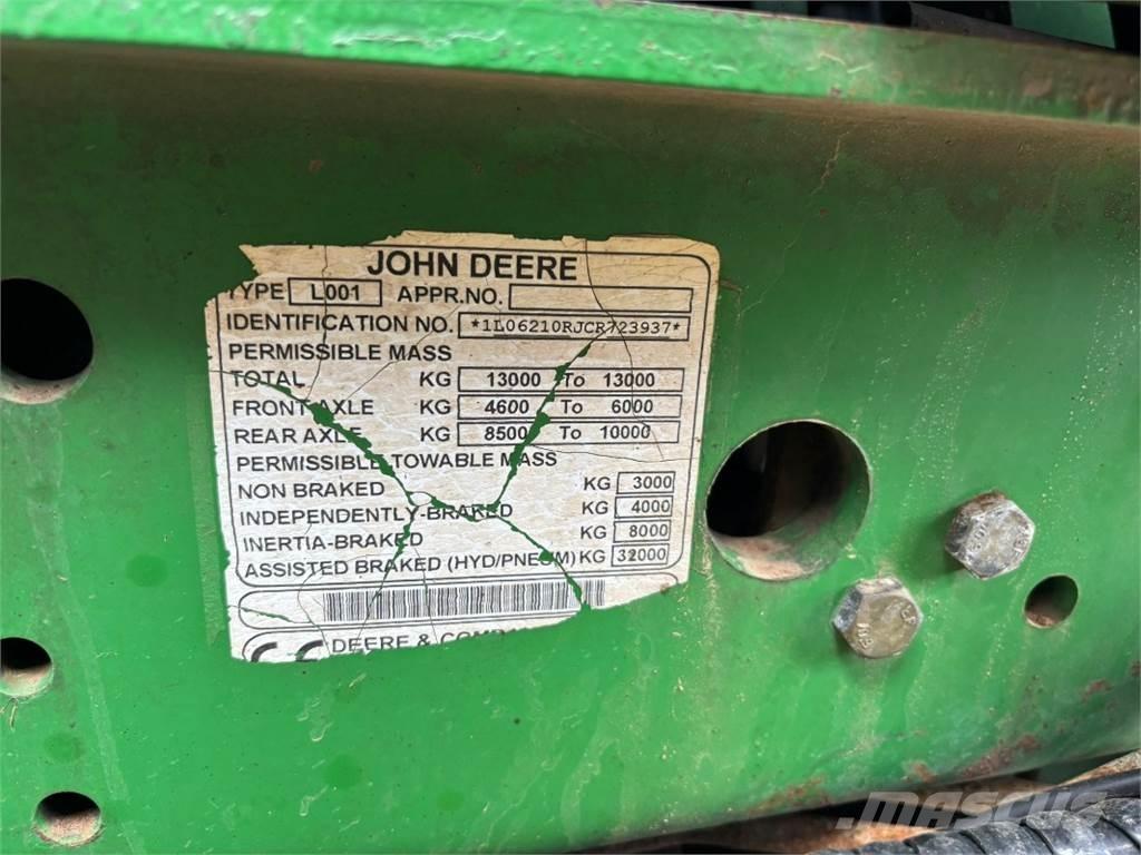John Deere 6210R トラクター