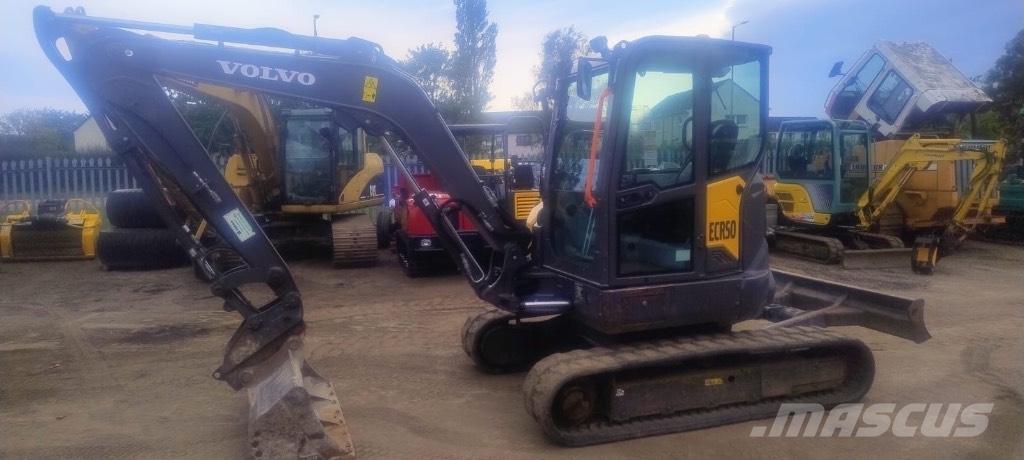 Volvo ECR 50 ミニ油圧ショベル 7t以下（ミニユンボ・ミニディガー）
