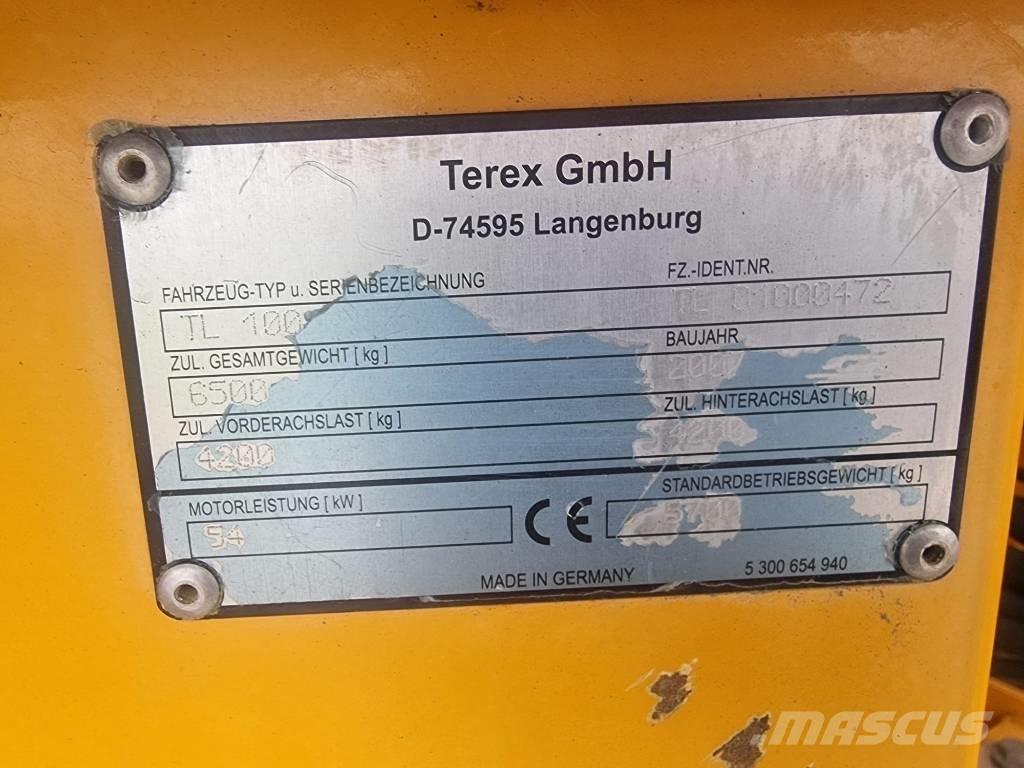 Terex TL 100 ホイールローダー・タイヤショベル