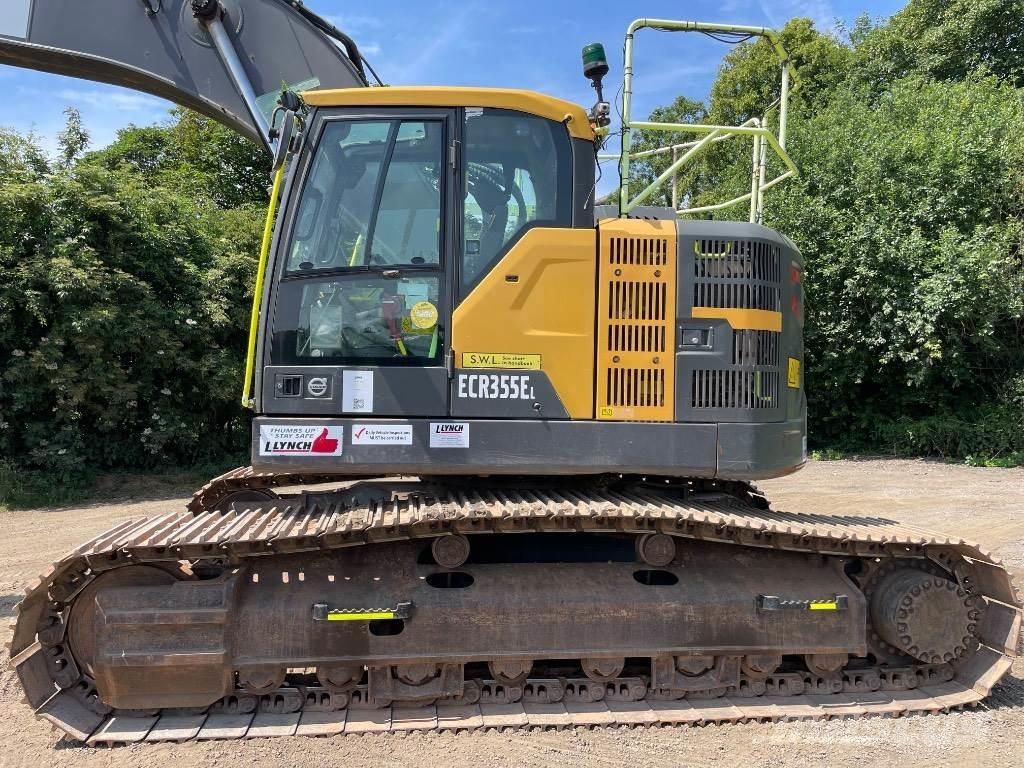 Volvo ECR 355 EL 大型油圧ショベル12t以上（パワーショベル・ユンボ）