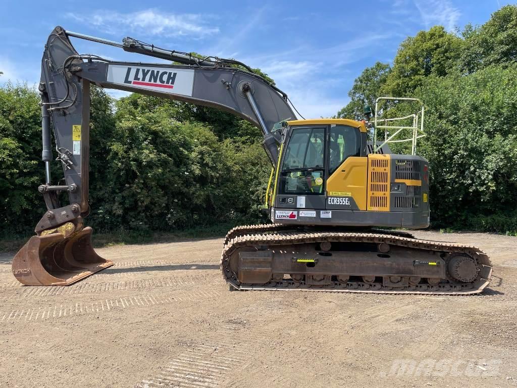 Volvo ECR 355 EL 大型油圧ショベル12t以上（パワーショベル・ユンボ）