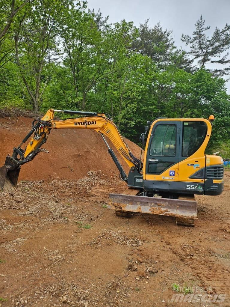 Hyundai Robex 55 ミニ油圧ショベル 7t以下（ミニユンボ・ミニディガー）