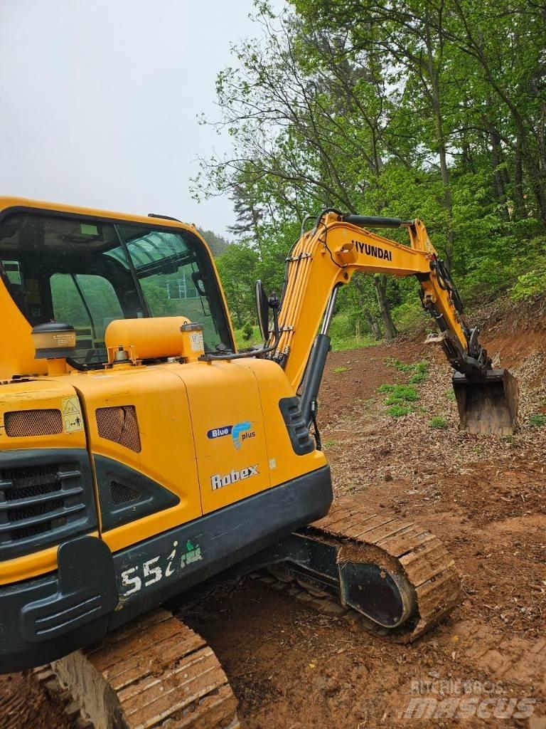 Hyundai Robex 55 ミニ油圧ショベル 7t以下（ミニユンボ・ミニディガー）