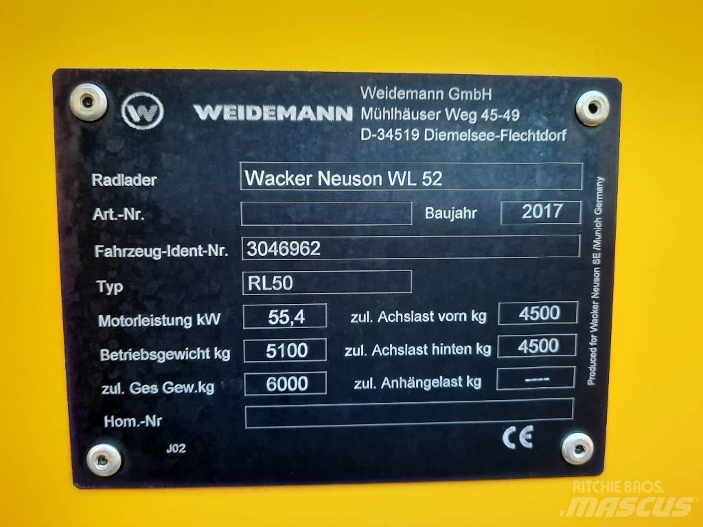 Wacker Neuson WL 52 ホイールローダー・タイヤショベル
