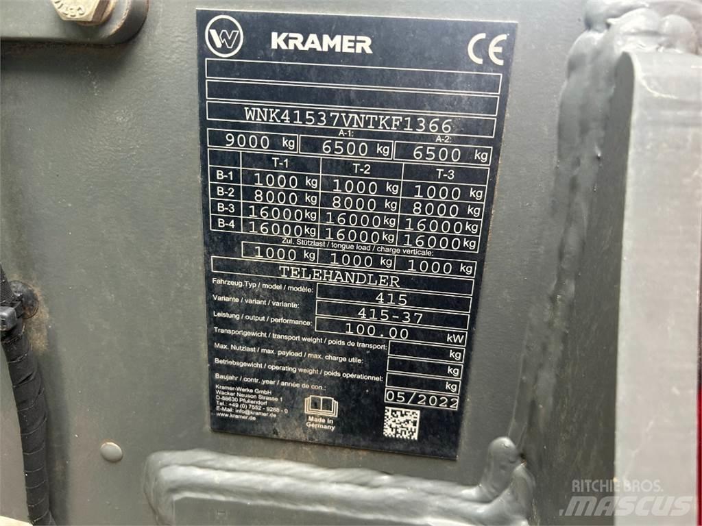 Kramer KT 407 テレスコーピックハンドラー