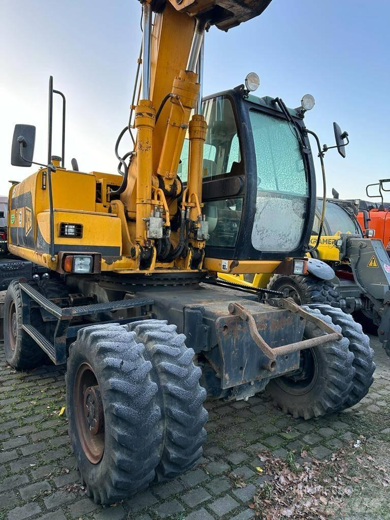 JCB JS 160 W ホイール式油圧ショベル（パワーショベル・ユンボ・バックホー）