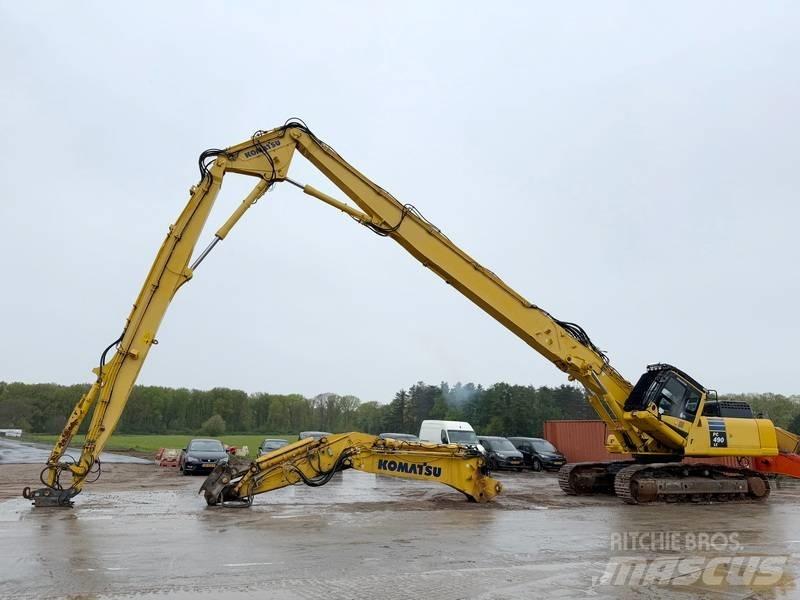 Komatsu PC490LC-10 解体油圧ショベル